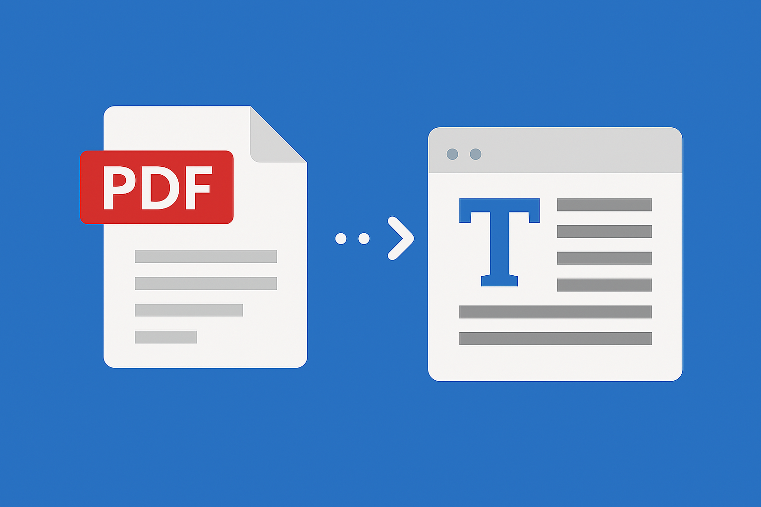PDF to text Convert